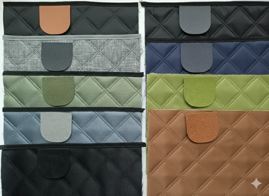 Vovopaw custom pet seat cover manufacturing detail